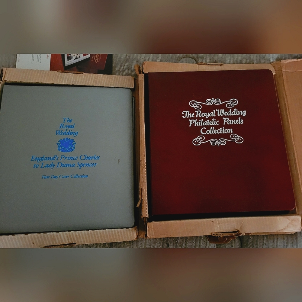 Princess Diana and Prince Charles Commemorative Books